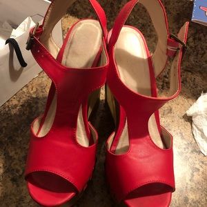 Red wedges